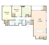 イトーピア両国レジデンス 2階 間取り図