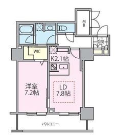 ロイヤルパークスタワー南千住 1911 間取り図