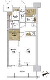 RJRプレシア川口 209 間取り図