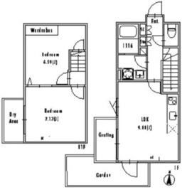 GRAN PASEO大崎戸越銀座Ⅰ (グランパセオ大崎戸越銀座Ⅰ) 101 間取り図