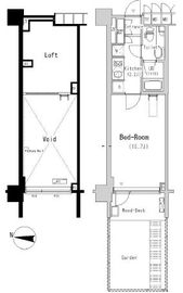 パークアクシス辰巳ステージ 108 間取り図
