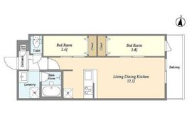 アルファコート梅島 305 間取り図