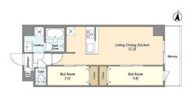 アルファコート梅島 402 間取り図
