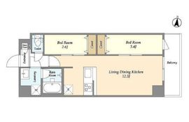 アルファコート梅島 301 間取り図