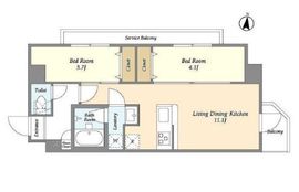 アルファコート梅島 412 間取り図