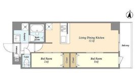 アルファコート梅島 103 間取り図