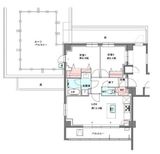 スプリングスクエア永福 3階 間取り図