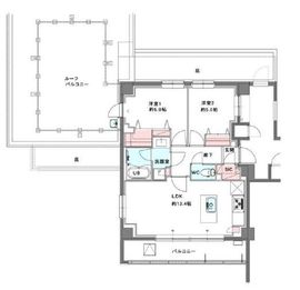 スプリングスクエア永福 3階 間取り図