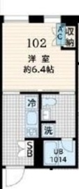 Fullea恵比寿 (フレア恵比寿) 102 間取り図