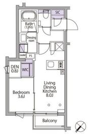 イプセ代々木レジデンス 403 間取り図