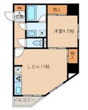 ARTERE東日本橋 702 間取り図