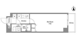 アルファコート葛西 107 間取り図