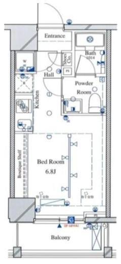 アルテシモリンクディセラ 14階 間取り図