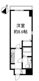 コモド川崎 301 間取り図