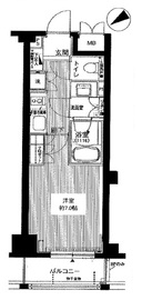 グランスイート東京 7階 間取り図