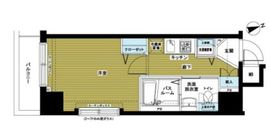 アヴァンティーク銀座東 8階 間取り図