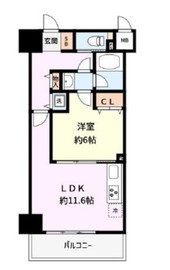 フェリズ横浜関内 9階 間取り図