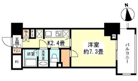 レキシントン・スクエア新宿御苑 804 間取り図