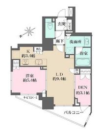 ザ・パークハウス小石川春日 11階 間取り図