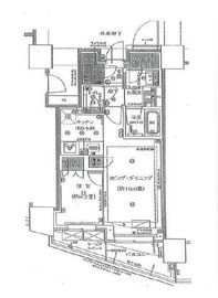 プラウドタワー相模大野クロス 3階 間取り図