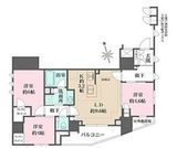 ザ・パークハウス品川荏原中延 8階 間取り図