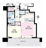 THE TOWER湘南辻堂 18階 間取り図