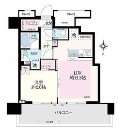 THE TOWER湘南辻堂 18階 間取り図