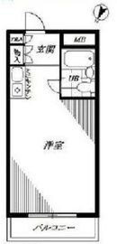 パーク・ノヴァ渋谷 3階 間取り図