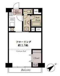 秀和代官山レジデンス 7階 間取り図