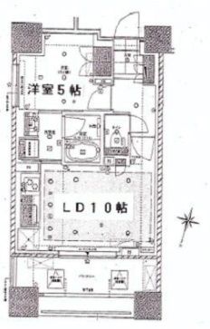 ローレルアイ千代田淡路町 7階 間取り図