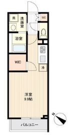 La Douceur下丸子(ラドゥセール下丸子) 401 間取り図