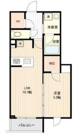 La Douceur下丸子(ラドゥセール下丸子) 304 間取り図