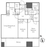 麻布台ヒルズレジデンスB 19階 間取り図