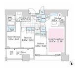 大崎ガーデンレジデンス 1908 間取り図