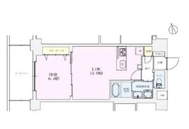 向山ガーデンゲート 206 間取り図