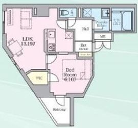Daiwaグレイスメゾン亀戸 602 間取り図