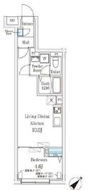 Aglaia千石 403 間取り図