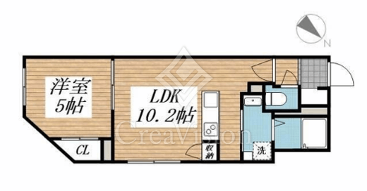CREAL文京千石Ⅱ 101 間取り図