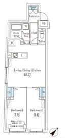 Aglaia千石 104 間取り図