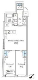 Aglaia千石 204 間取り図
