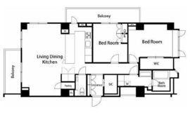 ザ・ドチェスター南青山 2階 間取り図