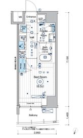 MAXIV横浜吉野町TRE 7階 間取り図
