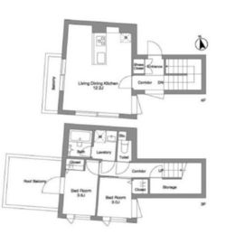 スタイリオ桜新町 403 間取り図