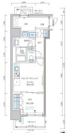 パークアクシス池袋イースト 307 間取り図