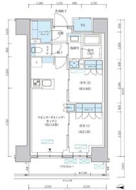 パークアクシス池袋イースト 303 間取り図
