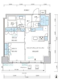 パークアクシス池袋イースト 301 間取り図