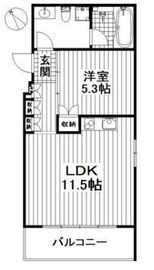 サロン渋谷 202 間取り図