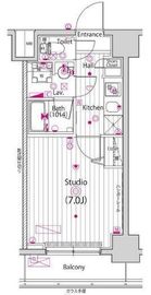 ガーラ・ステージ横濱関内 10階 間取り図