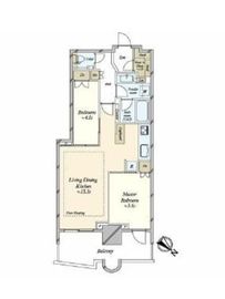 パークタワー勝どきミッド/サウス 32階 間取り図