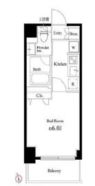 Court Blanche 201 間取り図